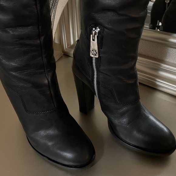 Michael Kors Tall Leather Boots - Picture 4 of 9